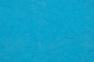 Beautiful background with decorative stucco in blue
