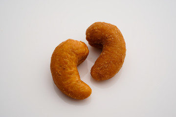 Cashews nut isolated on white background