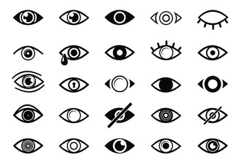 eyes set icons