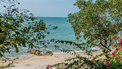 A hidden beach in Pattaya Thailand