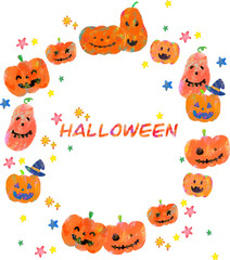 丸かぼちゃフレーム