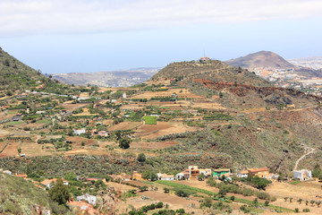 Fototapeta na wymiar Hills and mountains in Spain
