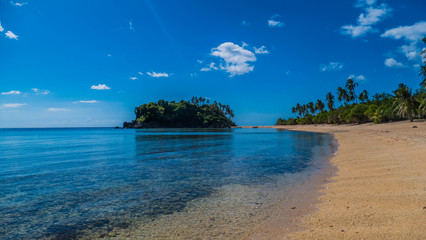 Nice destination on the beach in the Philippines