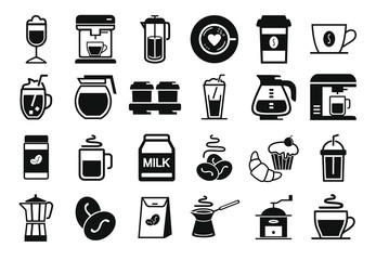 coffee icon for coffee shop,  vector