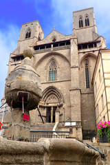 the Abbey of La Chaise-Dieu, in Auvergne, is a former Benedictine abbey, located in the village of...