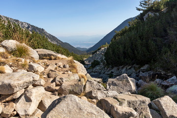 Landscape of Banderitsa River Valley, Pirin Mountain