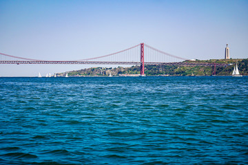 bridge  sea Portugal sky summer vocation