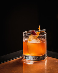 Manhattan Cocktail at Cocktail Bar
