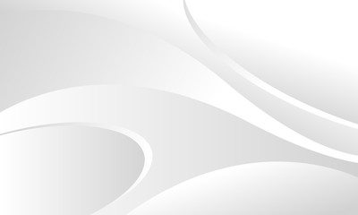 Abstract white and gray color technology modern background design vector  Illustration