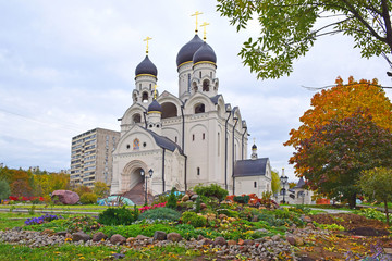 TThe temple of Seraphim of Sarov in Medvedkovo was built in 2017 by Architect he temple of Seraphim...