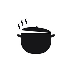 Food stream icon. Cooking or boiling sign. Vector illustration