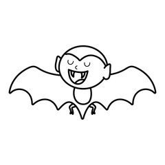trick or treat - happy halloween line style