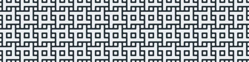 Truchet Motif Pattern Generative Tile Art background illustration