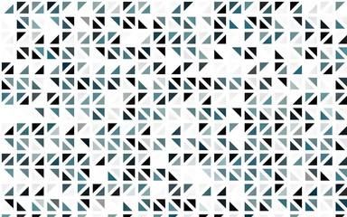 Light BLUE vector seamless layout with lines, triangles. Abstract gradient illustration with triangles. Trendy design for wallpaper, fabric makers.