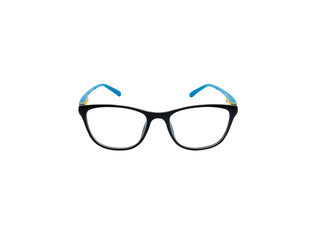 Fototapeta premium Glasses isolated on white background. Clipping Path