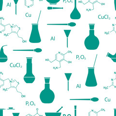 Scientific pattern. Chemistry, biology, medicine.