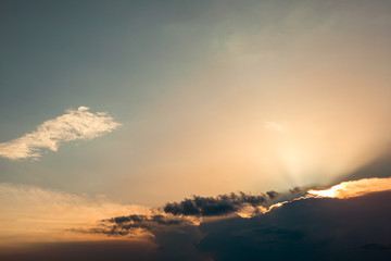 Sky clouds,sky with clouds and sun
