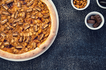 pizza with sweet toppings