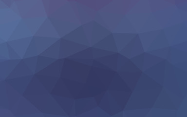 Dark BLUE vector blurry triangle pattern. Modern geometrical abstract illustration with gradient. New texture for your design.