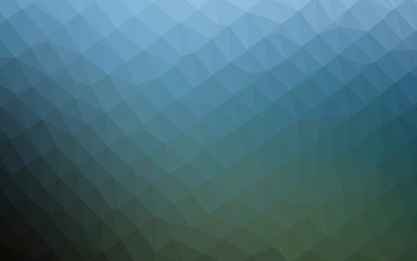 Obraz premium Light BLUE vector polygon abstract backdrop. A vague abstract illustration with gradient. Template for a cell phone background.