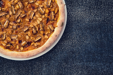 sweet pizza background