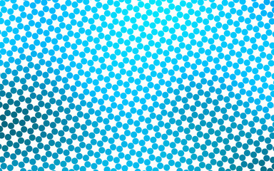 Light BLUE vector background with bubbles. Modern abstract illustration with colorful water drops. Design for posters, banners.