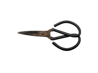 Scissors isolated on white background. Clipping Path