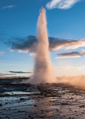 Iceland, Strokkur Geyser