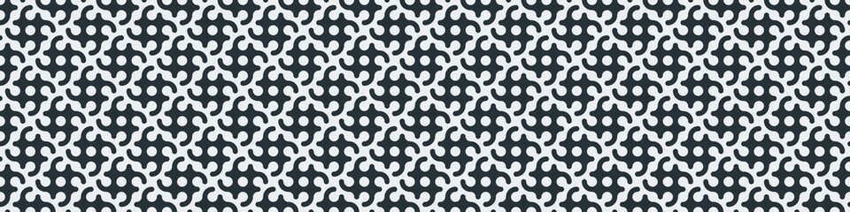 Truchet Motif Pattern Generative Tile Art background illustration