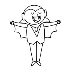 trick or treat - happy halloween line style