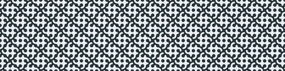 Truchet Motif Pattern Generative Tile Art background illustration