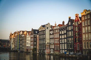 Fototapeta premium Amsterdam Stadt Europa Land Niederlande Reisen Travel Essen