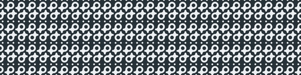 Truchet Motif Pattern Generative Tile Art background illustration