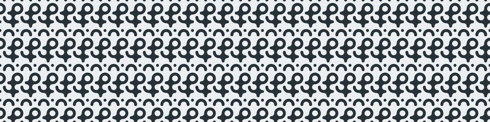 Truchet Motif Pattern Generative Tile Art background illustration