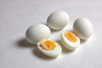 egg rests upon table