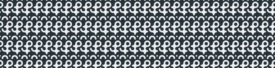 Truchet Motif Pattern Generative Tile Art background illustration