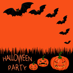 Fototapeta premium Halloween party