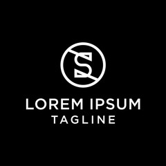 initial letter logo OS, SO logo template 