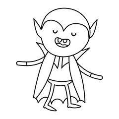 trick or treat - happy halloween line image