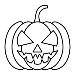 trick or treat - happy halloween line style