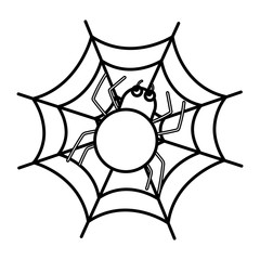 trick or treat - happy halloween line image