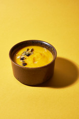 creamy pumpkin soup 