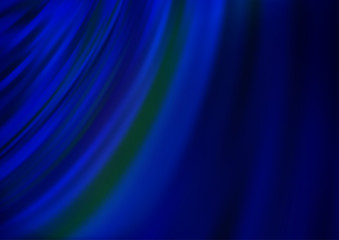 Dark BLUE vector pattern with bubble shapes. An elegant bright illustration with gradient. A completely new marble design for your business.