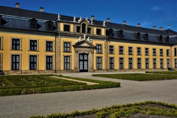 The Gallery building in the Herrenhausen Gardens in Hanover
