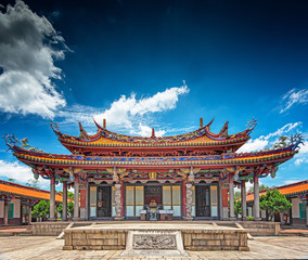 Obraz premium Taipei Confucius Temple in dalongdong Taipei, Taiwan