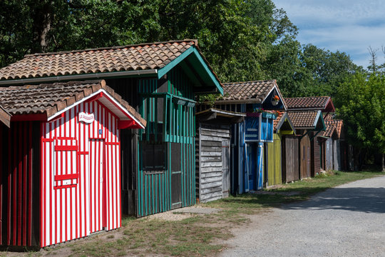 colored fishermen house