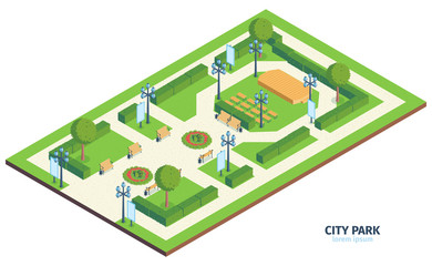 City Public Square Composition
