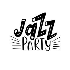 Vector Jazz flyer on grunge background. Eps8. RGB. Global colors