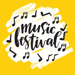 Obraz premium Jazz Music poster. Calligraphy. Lettering. Isolated vector illustration on a white background.