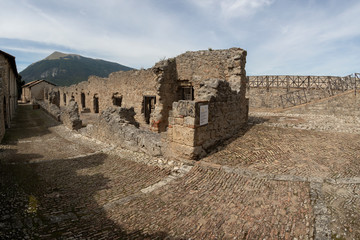 The fortress of Civitella del Tronto